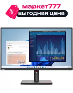 Монитор LENOVO T27P-30 27"  63A9GAT1EU