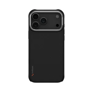 Чехол Uniq KEVA Kevlar Carbon для iPhone 17 Pro Max (MagSafe), черный Чехол Uniq KEVA Kevlar Carbon для iPhone 17 Pro Max (MagSafe), черный