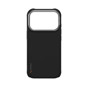Чехол Uniq KEVA Kevlar Carbon для iPhone 17 Pro Max (MagSafe), черный Чехол Uniq KEVA Kevlar Carbon для iPhone 17 Pro Max (MagSafe), черный