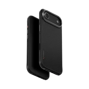 Чехол Uniq KEVA Kevlar Carbon для iPhone Air (MagSafe), черный Чехол Uniq KEVA Kevlar Carbon для iPhone Air (MagSafe), черный