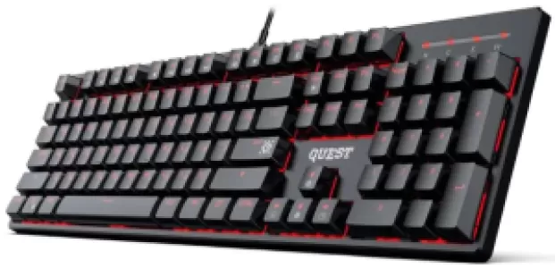 Клавиатура MECHANICAL QUEST GK-596 RU 45596 BLK DEFENDER