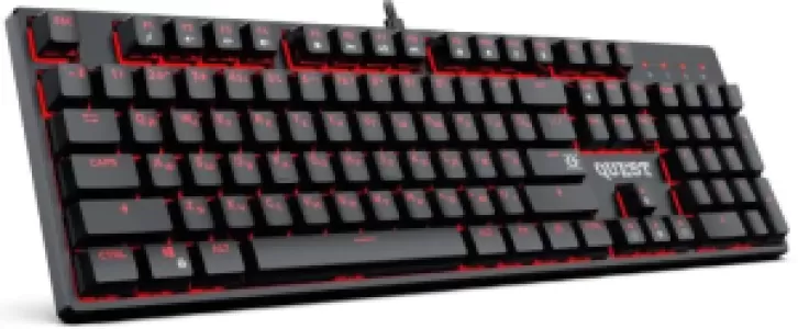 Клавиатура MECHANICAL QUEST GK-596 RU 45596 BLK DEFENDER
