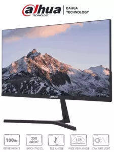 Монитор Dahua 21.45" DHI-LM22-B200S черный VA LED 5ms 16:9 HDMI M/M матовая 3000:1 250cd 178гр/178гр 1920x1080 100Hz VGA FHD