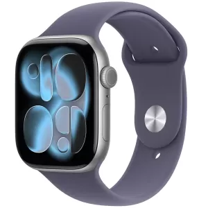 Часы Apple Watch Series 11 GPS 46mm Space Gray Aluminum Case/Purple Fog Sport Band S/M Часы Apple Watch Series 11 GPS 46mm Space Gray Aluminum Case/Purple Fog Sport Band S/M