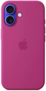 Чехол Apple для iPhone 16 Silicone Case с MagSafe, Fuchsia (MYY53) Чехол Apple для iPhone 16 Silicone Case с MagSafe, Fuchsia (MYY53)