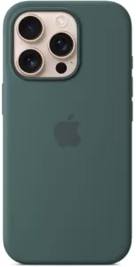 Чехол Apple для iPhone 16 Pro Silicone Case с MagSafe, Lake Green (MYYR3) Чехол Apple для iPhone 16 Pro Silicone Case с MagSafe, Lake Green (MYYR3)