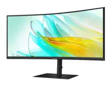 Монитор Samsung 34" S34C650UAI 1000R, 21:9, VA, 4K, 5ms, 350cd, 100Hz, HDMI, DP, USB, USB-C, LAN, HAS
