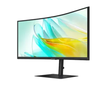 Монитор Samsung 34" S34C650UAI 1000R, 21:9, VA, 4K, 5ms, 350cd, 100Hz, HDMI, DP, USB, USB-C, LAN, HAS
