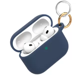 Чехол с карабином VLP Charm Case для AirPods Pro 3, темно-синий (1051124) Чехол с карабином VLP Charm Case для AirPods Pro 3, темно-синий (1051124)