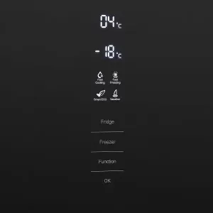 Холодильник двухкамерный MAUNFELD MFF200NFB Холодильник двухкамерный MAUNFELD MFF200NFB