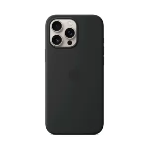 Чехол Apple iPhone 16 Pro Max Silicone Case with MagSafe Black Чехол Apple iPhone 16 Pro Max Silicone Case with MagSafe Black