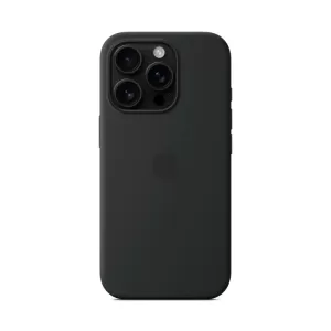 Чехол Apple iPhone 16 Pro Silicone Case with MagSafe Black Чехол Apple iPhone 16 Pro Silicone Case with MagSafe Black