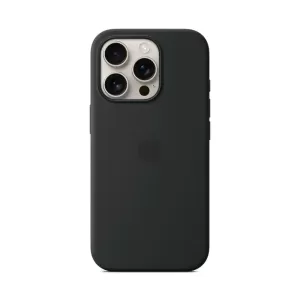Чехол Apple iPhone 16 Pro Silicone Case with MagSafe Black Чехол Apple iPhone 16 Pro Silicone Case with MagSafe Black
