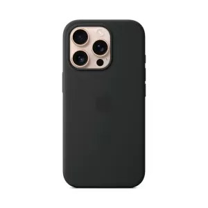 Чехол Apple iPhone 16 Pro Silicone Case with MagSafe Black Чехол Apple iPhone 16 Pro Silicone Case with MagSafe Black