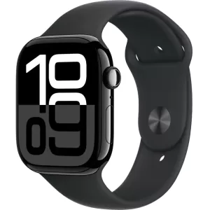 Смарт-часы Apple Watch Series 10 42mm Jet Black Aluminum Case with Black Sport Band S/M Смарт-часы Apple Watch Series 10 42mm Jet Black Aluminum Case with Black Sport Band S/M