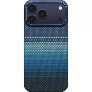 Накладка кевлар Pitaka Ultra-Slim Case для Apple iPhone 17 Pro Moonrise (Синий) Накладка кевлар Pitaka Ultra-Slim Case для Apple iPhone 17 Pro Moonrise (Синий)