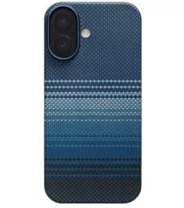 Накладка кевлар Pitaka Ultra-Slim Case для Apple iPhone 17 Moonrise (Синий) Накладка кевлар Pitaka Ultra-Slim Case для Apple iPhone 17 Moonrise (Синий)