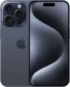 Смартфон Apple iPhone 15 Pro 128GB, Blue Titanium (синий) Смартфон Apple iPhone 15 Pro 128GB, Blue Titanium (синий)