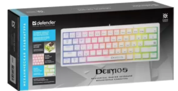 Клавиатура MECHANICAL DEIMOS GK-303 RU RGB 45304 DEFENDER