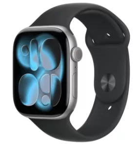 Смарт-часы Apple Watch Series 11 GPS 46mm Space Gray Aluminum Case with Black Sport Band M/L