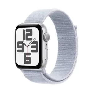 Смарт-часы Apple Watch Series SE (2024) Silver Aluminium Case with Sport Loop 44mm Cloud Blue Смарт-часы Apple Watch Series SE (2024) Silver Aluminium Case with Sport Loop 44mm Cloud Blue