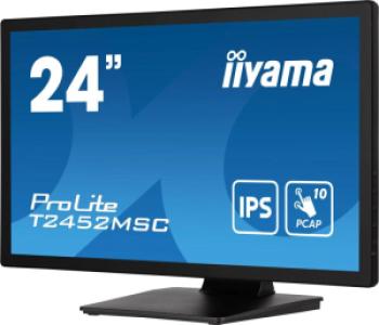 Монитор Iiyama 23.8" FHD IPS LED ProLite T2452MSC-B1 Touch черный