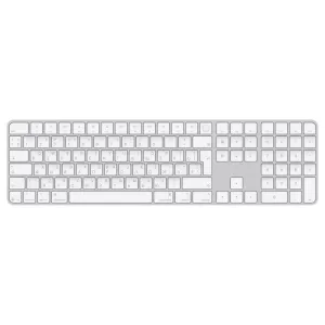 Клавиатура Apple Magic Keyboard with Touch ID and Numeric Keypad USB–C (MXK73RS/A), White, белый Клавиатура Apple Magic Keyboard with Touch ID and Numeric Keypad USB–C (MXK73RS/A), White, белый