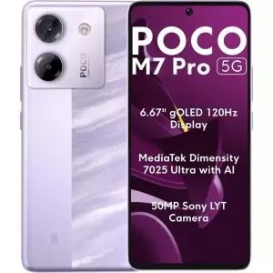 Смартфон POCO M7 Pro 5G, 12/256 ГБ, Purple, фиолетовый Смартфон POCO M7 Pro 5G, 12/256 ГБ, Purple, фиолетовый