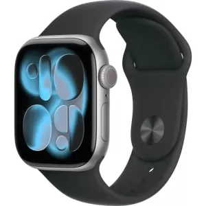 Умные часы Apple Watch Series 11 46 мм, M/L 140-245 мм, Space Gray Aluminium Case Black Sport Band