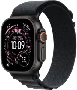 Часы Apple Watch Ultra 3 49 мм, Black Titanium Black Alpine Loop M Часы Apple Watch Ultra 3 49 мм, Black Titanium Black Alpine Loop M