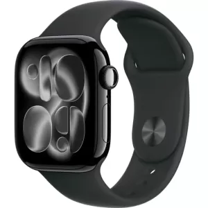 Умные часы Apple Watch Series 11 46 мм, M/L 140-245 мм, Jet Black Aluminium Case Black Sport Band Умные часы Apple Watch Series 11 46 мм, M/L 140-245 мм, Jet Black Aluminium Case Black Sport Band