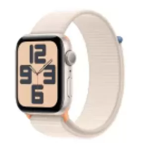 Часы Apple Watch SE 2023 GPS 40mm Starlight Aluminum Case with Sport Loop Starlight (Сияющая звезда) Часы Apple Watch SE 2023 GPS 40mm Starlight Aluminum Case with Sport Loop Starlight (Сияющая звезда)