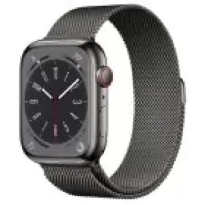 Apple Watch Series 8 GPS + Cellular 41mm Stainless Steel Case with Milanese Loop (graphite / графит) Apple Watch Series 8 GPS + Cellular 41mm Stainless Steel Case with Milanese Loop (graphite / графит)
