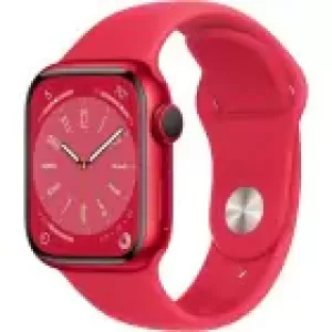 Умные часы Apple Watch Series 8 GPS 45mm Aluminium Case with (PRODUCT) Red Sport Band MNP43 Умные часы Apple Watch Series 8 GPS 45mm Aluminium Case with (PRODUCT) Red Sport Band MNP43