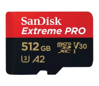 Карта памяти micro SDXC 512Gb Sandisk Extreme Pro UHS-I U3 V30 A2 + ADP (200/140 MB/s) Карта памяти micro SDXC 512Gb Sandisk Extreme Pro UHS-I U3 V30 A2 + ADP (200/140 MB/s)