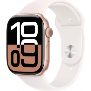 Умные часы Apple Watch Series 10 GPS 46mm Aluminum Rose Gold Case with Light Blush Sport Band (размер M/L) Умные часы Apple Watch Series 10 GPS 46mm Aluminum Rose Gold Case with Light Blush Sport Band (размер M/L)