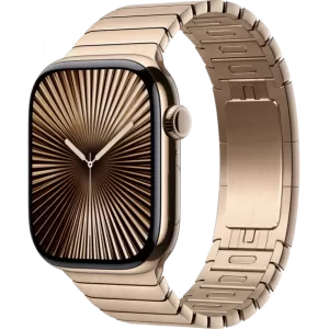 Умные часы Apple Watch Series 10 GPS + Cellular 46mm Titanium Gold Case with Gold Link Bracelet Умные часы Apple Watch Series 10 GPS + Cellular 46mm Titanium Gold Case with Gold Link Bracelet