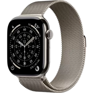 Умные часы Apple Watch Series 11 46mm Titanium Natural Case with Natural Milanese Loop (размер M/L)Умные часы Apple Watch Series 11 46mm Titanium Natural Case with Natural Milanese Loop (размер M/L) (без RuStore)