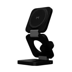 Беспроводное зарядное устройство Magssory Flex 3 в 1 Black Беспроводное зарядное устройство Magssory Flex 3 в 1 Black
