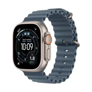 Смарт-часы Apple Watch Ultra 3 Natural Titanium Case with Ocean Band Anchor Blue Смарт-часы Apple Watch Ultra 3 Natural Titanium Case with Ocean Band Anchor Blue