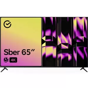 Телевизор Sber 65" DLED 4K UHD Салют ТВ (SDX-65U4124B)