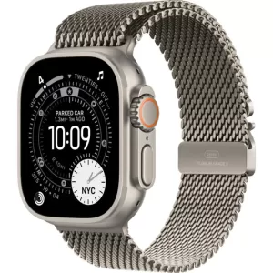 Умные часы Apple Watch Ultra 3 49 мм Natural Titanium Milanese Loop Титановый