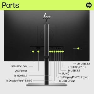 Монитор HP 27" E27u G5 2560x1440 IPS 75Гц черный 6N4D3AA
