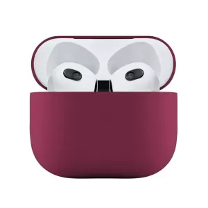 Силиконовый чехол uBear Touch Case для Apple AirPods 3 Dark Purple Силиконовый чехол uBear Touch Case для Apple AirPods 3 Dark Purple