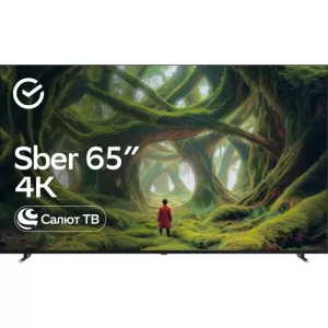 Телевизор Sber 65" LED 4K UHD Салют ТВ (SDX-65U4139B)