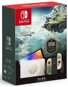 Игровая консоль Nintendo Switch (OLED-модель): Особое издание – The Legend of Zelda: Tears of the Kingdom Игровая консоль Nintendo Switch (OLED-модель): Особое издание – The Legend of Zelda: Tears of the Kingdom