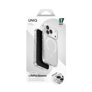 Чехол Uniq LifePro Xtreme для iPhone 17 Pro (MagSafe) Clear/White Чехол Uniq LifePro Xtreme для iPhone 17 Pro (MagSafe) Clear/White