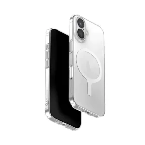 Чехол Uniq AirSuit Glossy для iPhone 17 (MagSafe) Clear/White Чехол Uniq AirSuit Glossy для iPhone 17 (MagSafe) Clear/White