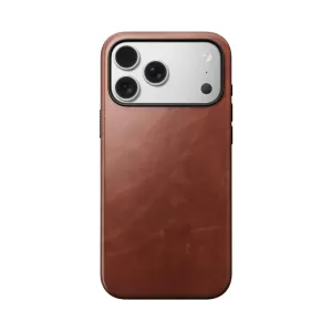 Чехол Nomad Modern Leather Horween для iPhone 17 Pro (MagSafe) Olde Dublin Чехол Nomad Modern Leather Horween для iPhone 17 Pro (MagSafe) Olde Dublin