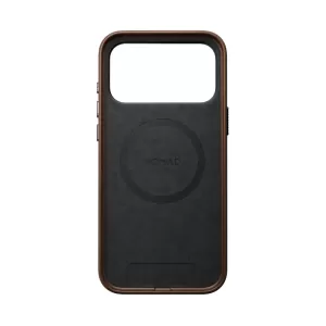 Чехол Nomad Traditional Leather для iPhone 17 Pro Max (MagSafe) Brown Чехол Nomad Traditional Leather для iPhone 17 Pro Max (MagSafe) Brown